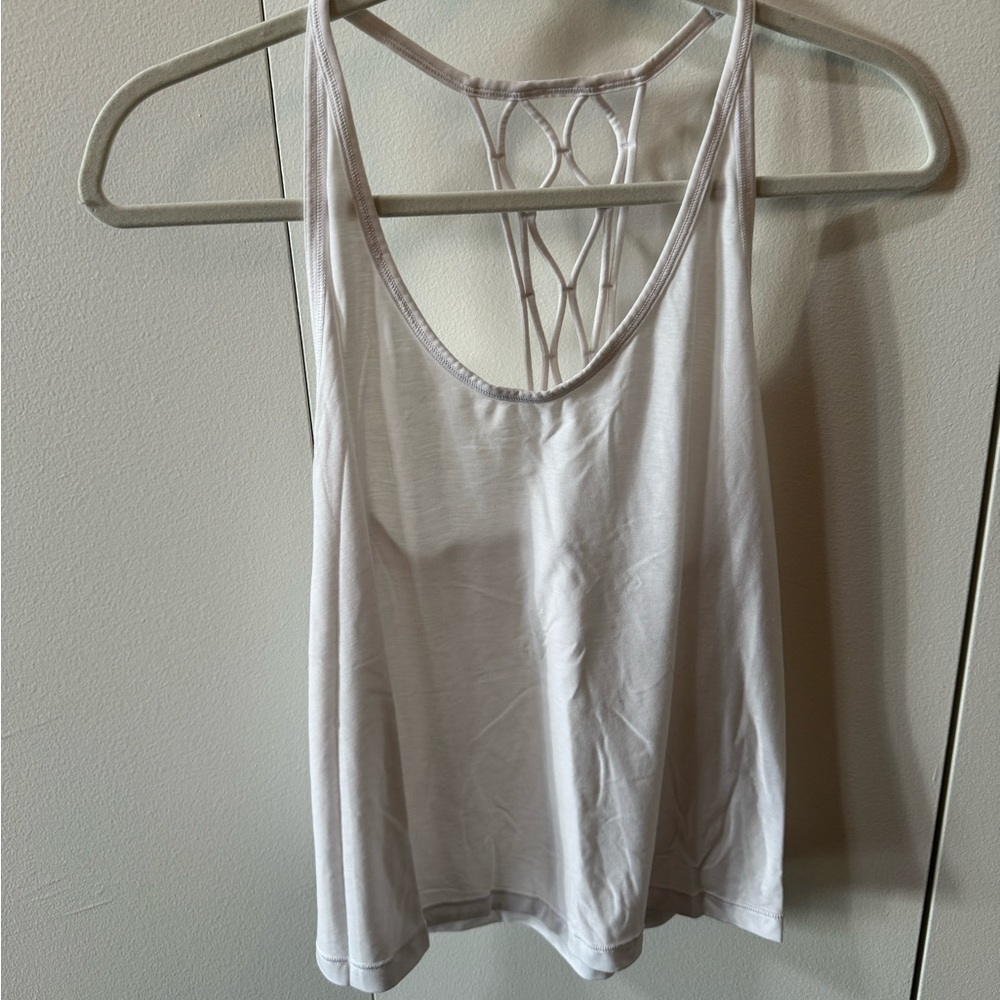 Lululemon White Tank
